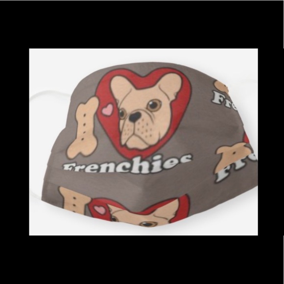 Frenchie lovers & owners! Adorable cotton masks - Picture 3 of 3